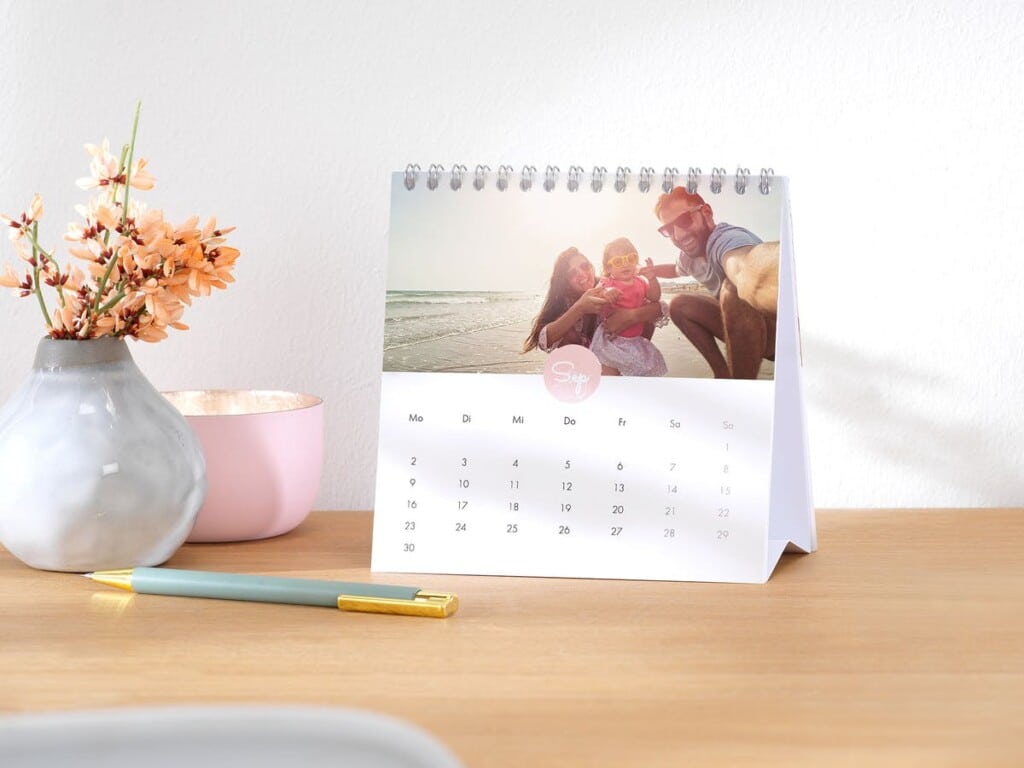 Calendrier de bureau Calendrier photo - calendrier de bureau