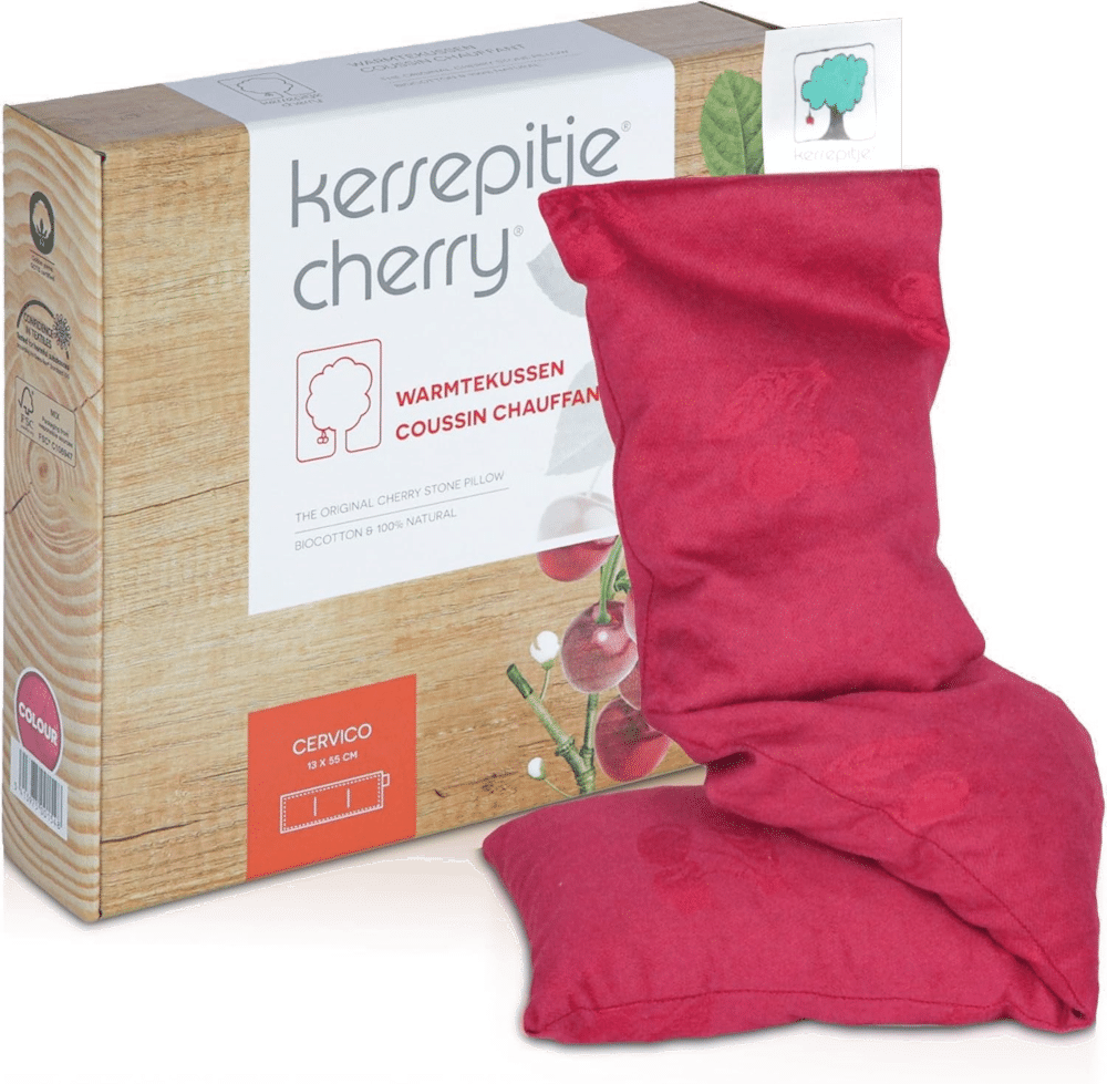 Coussin noyaux de cerises - cadeau mamie