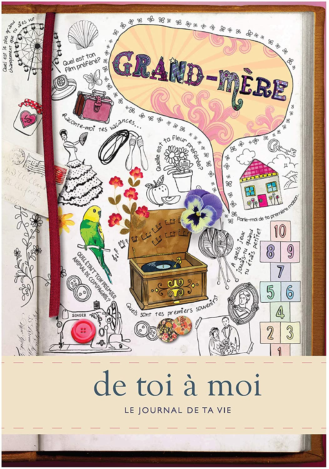Livre à remplir Album de ma Grandmère Cadeau pour Grandmère.fr Livre à remplir Album de ma Grandmère Cadeau pour Grandmère.fr