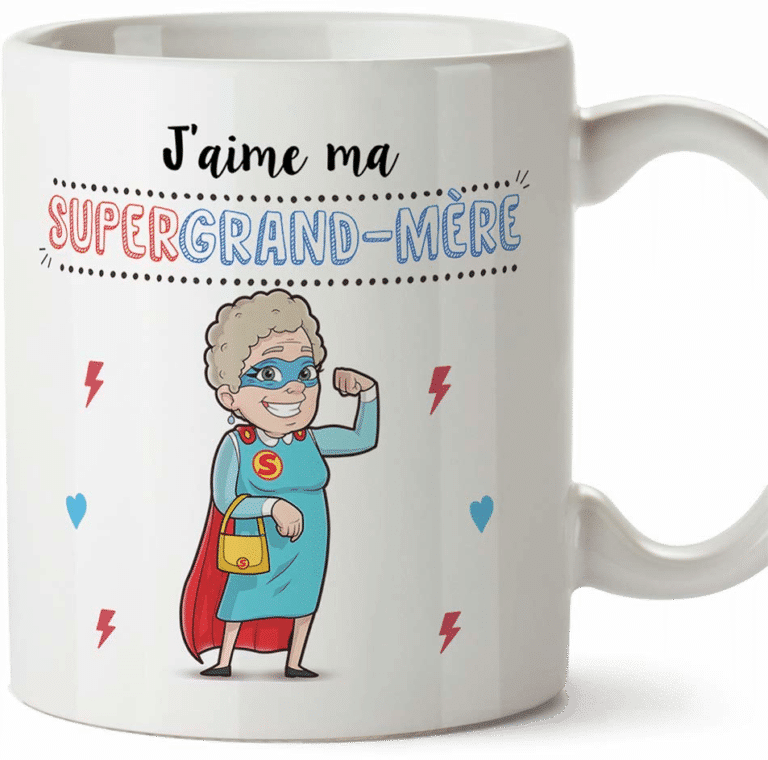 Un Joli Mug Pour Mamie - Cadeau Pour Grand-mère.fr