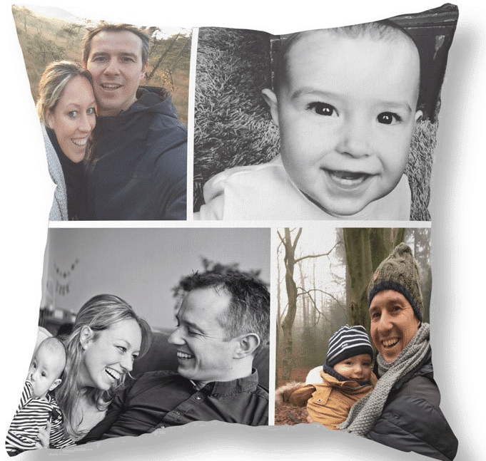 Coussin photo - idée cadeau Fête des mères