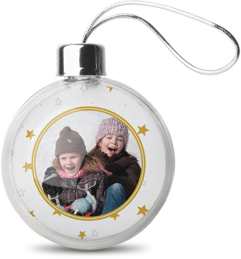 Boule de Noël personnalisée Boules de Noël avec photo