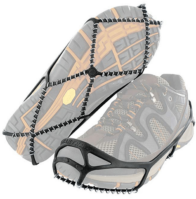 Crampons Premium Pour Chaussures De Montagne Avec 19 Pointes En Acier Inoxydable - Crampons Antidérapants Professionnels En Acier Pour Neige Et Glace Crampons Pour Chaussures D'Hiver