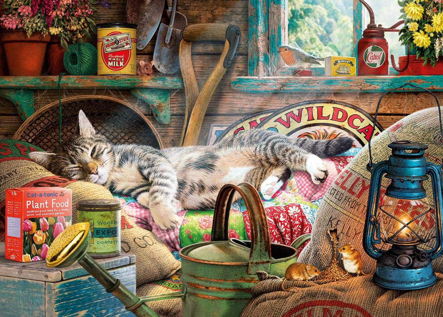 Puzzles avec des pièces plus grandes - Cadeau pour Grand-mère cadeau pour une grand-mère de 90 ans - puzzle pièces XXL