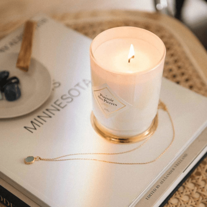 Bougie avec bijou - Cadeau pour Grand-mère Cadeau Noel - Bougie personnalisé