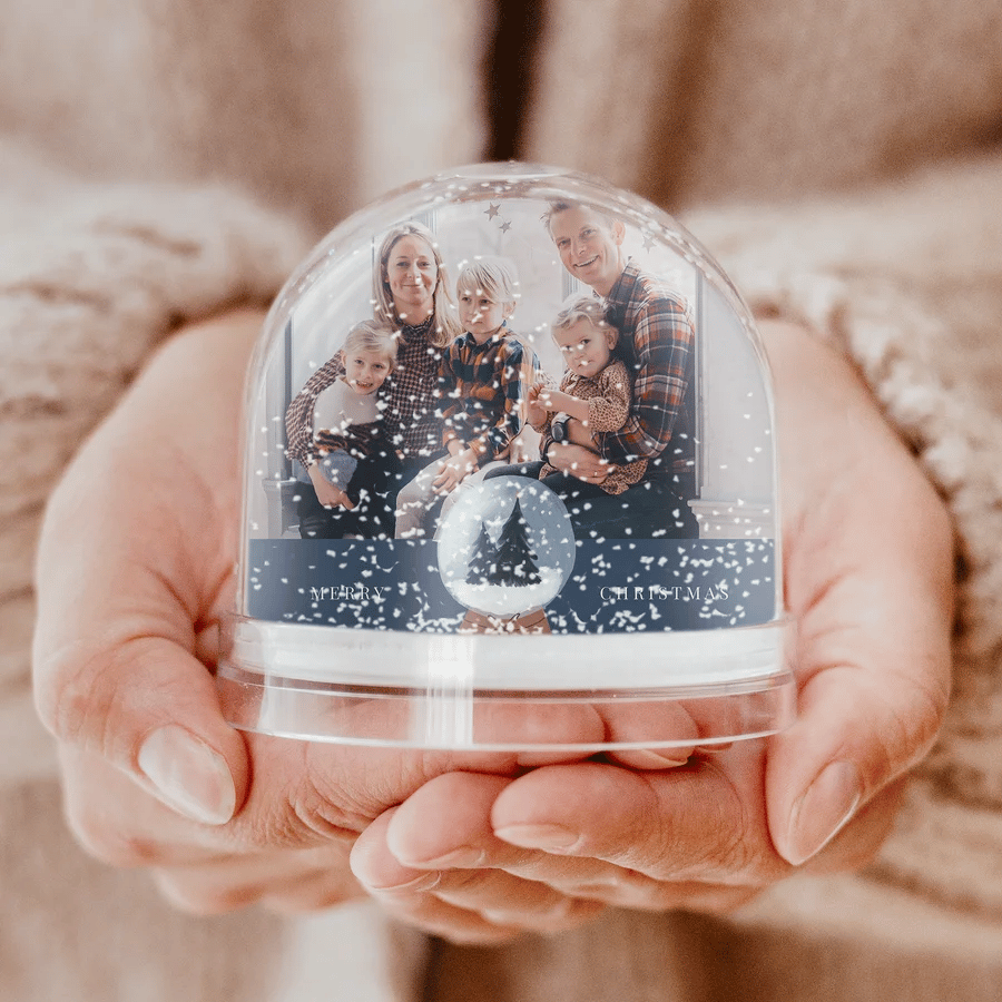 cadeau de Noël pour Grand-mère - Boule à neige photo