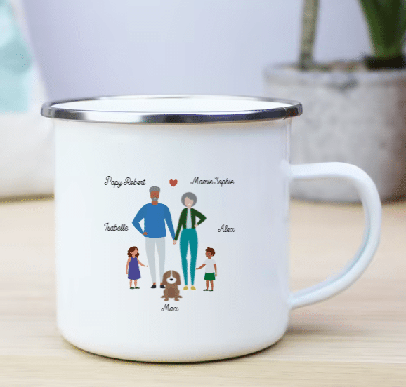 Cadeau mignon pour mamie - Mug personnalisable