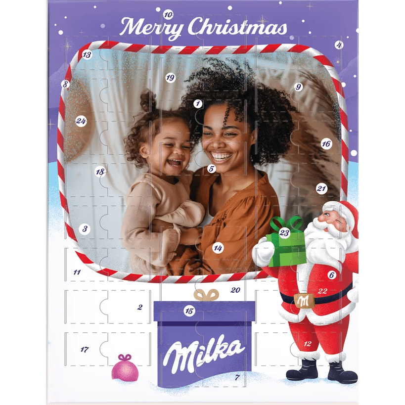 calendrier de l'Avent avec chocolat