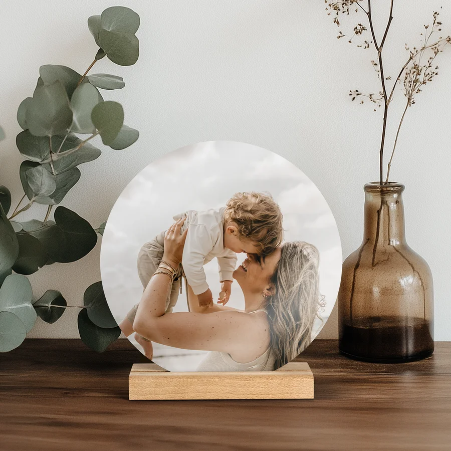 Carreau photo - Cadeau de Noël Grands-parents