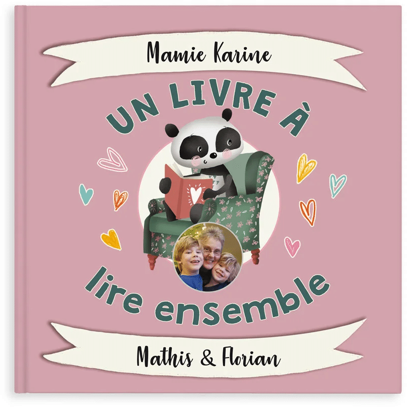 Livre personnalisé - Cadeau grand-mère petit-enfant