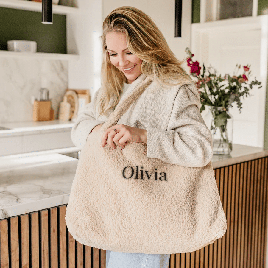 sac en moumoute personnalisé